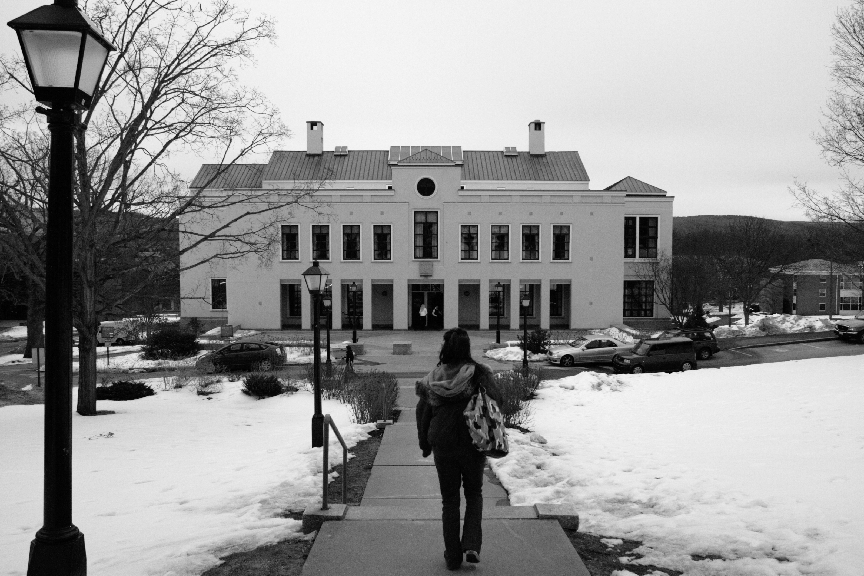 Walking to Keefe.